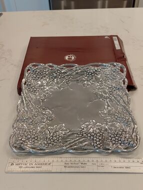 Arthur Court Polished Silver-Tone Serving Piece